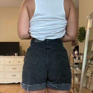 LEE | Vintage Black 90’s Lee High Waisted Shorts
